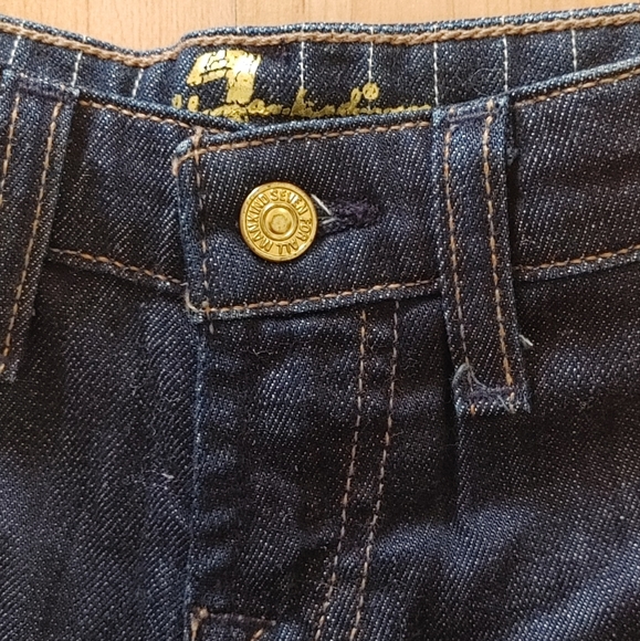 7 For All Mankind A Line Bermuda Shorts size Girls 4 - Picture 2 of 8